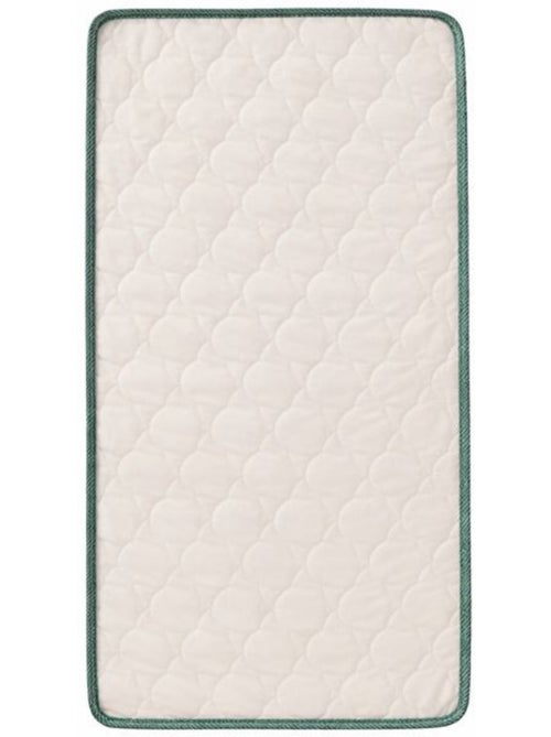 Matelas Bébé - Réversible Été/Hiver - Soutien Ferme - Sans Traitement - Oeko-Tex - Vert - Kiabi