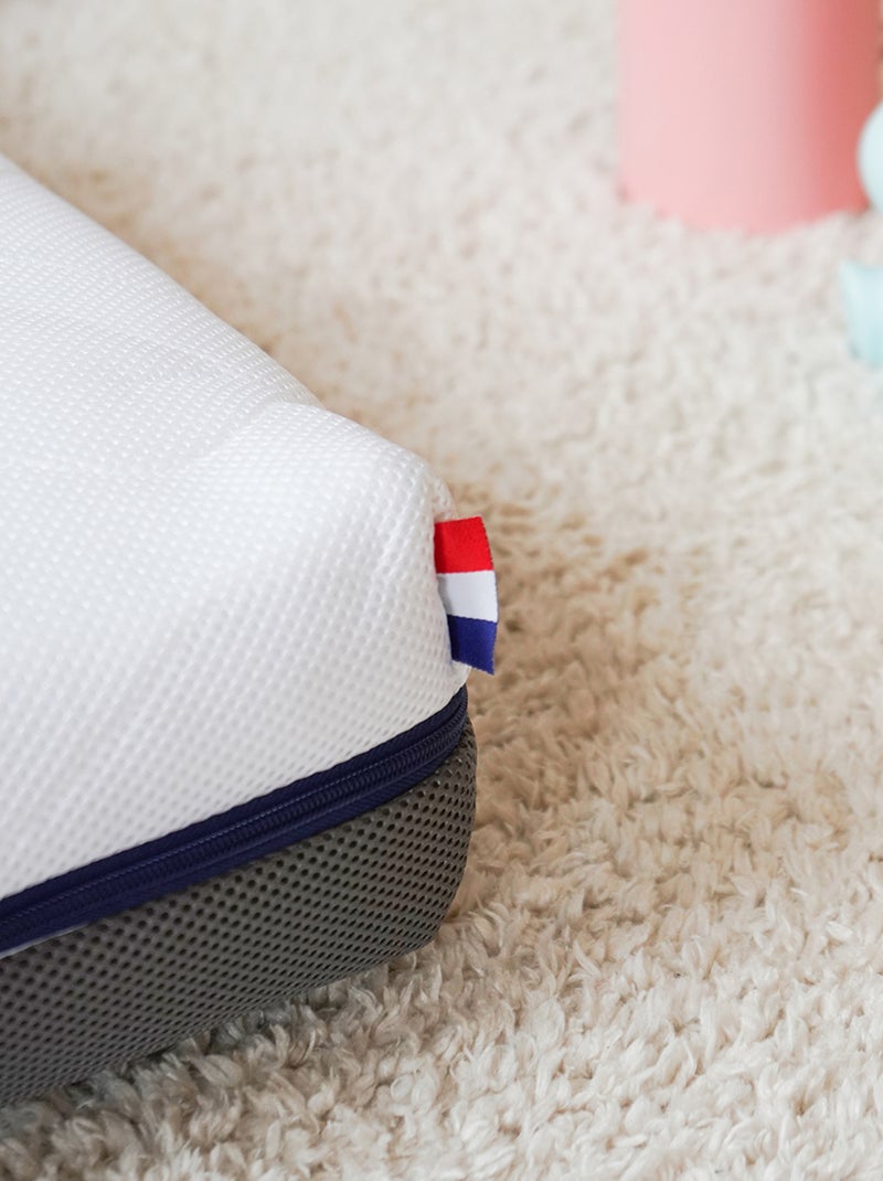 Matelas bébé 3D Dream - Ultra respirant et ventilé - DODO Blanc - Kiabi