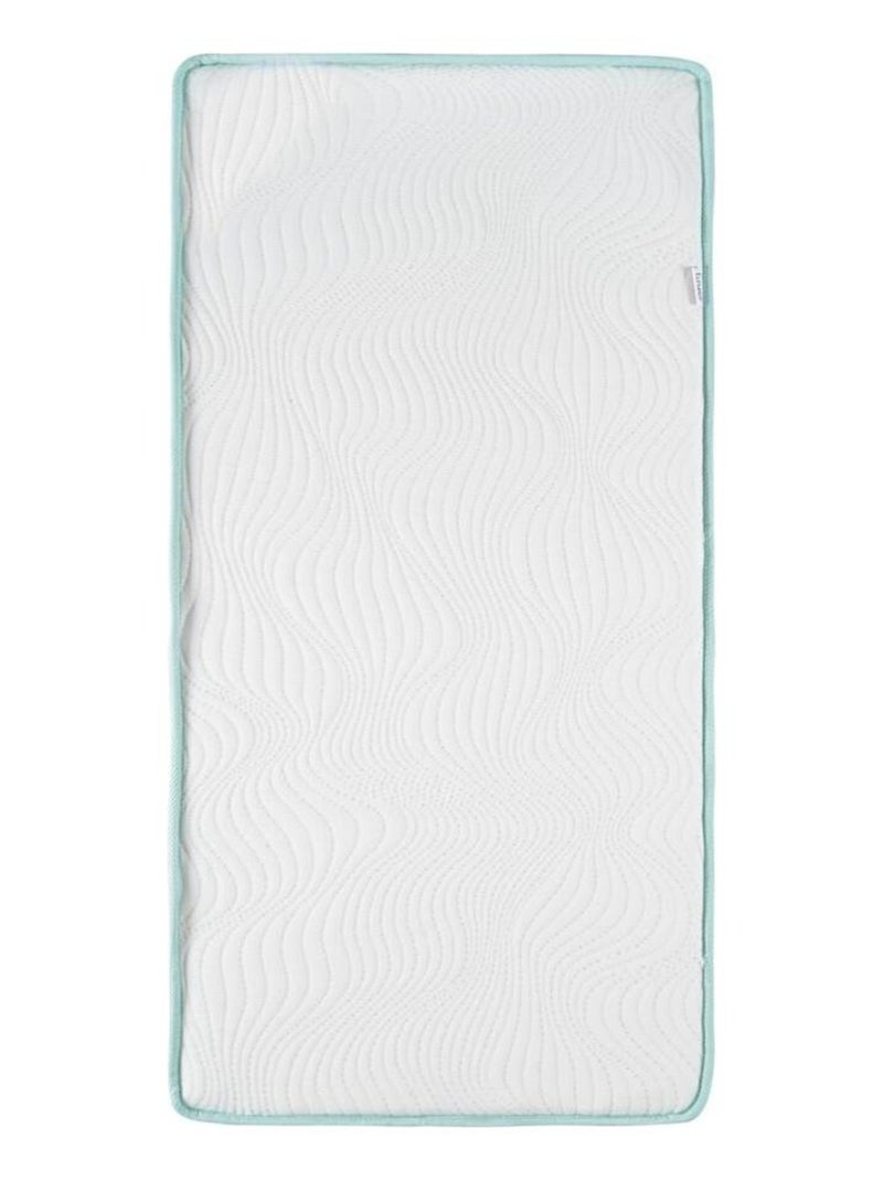 Matelas bébé Aloe vera - 60 cm x 120 cm x 10 cm Blanc - Kiabi