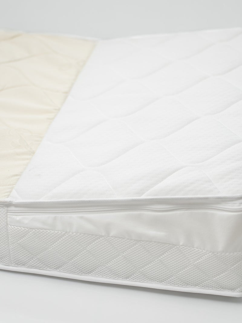 Matelas bébé Anti-reflux , Made in France SEVIRA KIDS Ecru - Kiabi