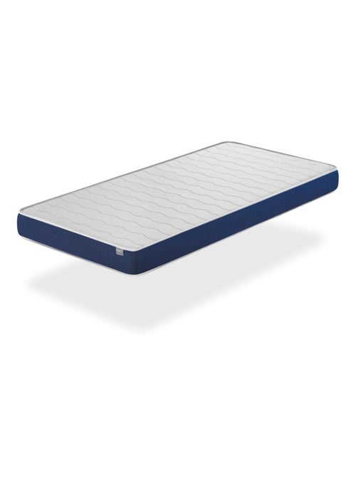 Matelas bébé BABY BLEU  épaisseur 11 CM Noyau perforé et respirante - Kiabi