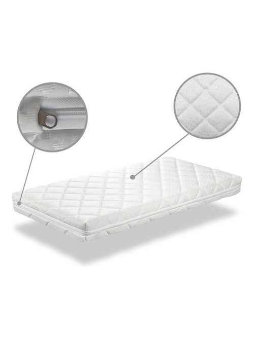 Matelas bebe BABY STAR épaisseur 11 CM ,Noyau perforé - Kiabi
