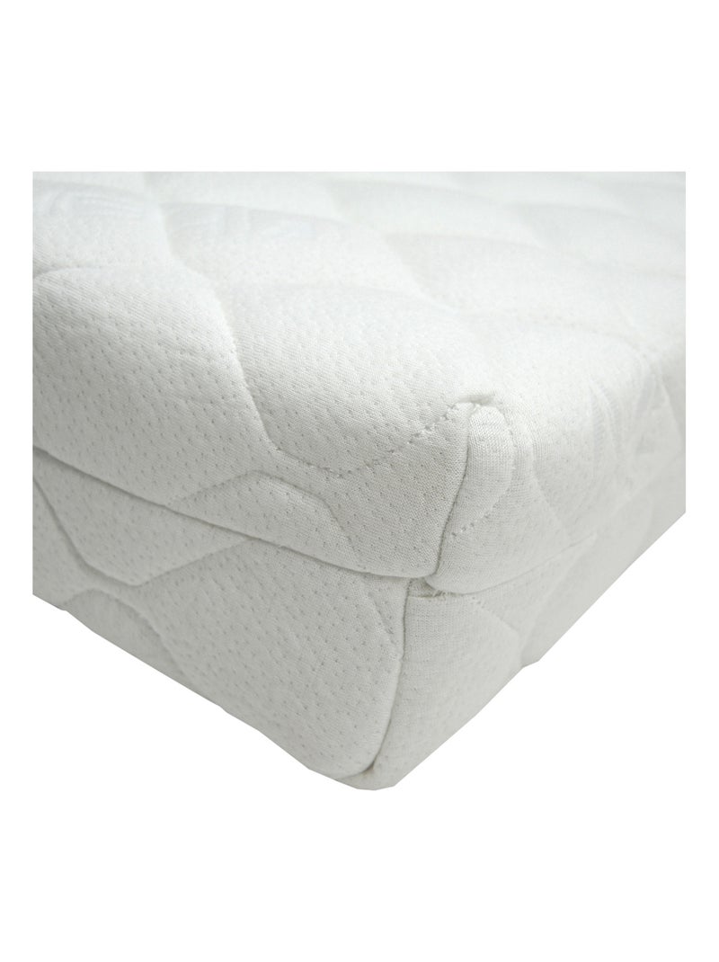 Matelas bébé Bamb'Doux en viscose déhoussable - Babycalin Blanc - Kiabi