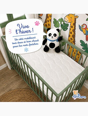 Matelas Bébé Bamboo - Garantie 2 ans - Fabrication française
