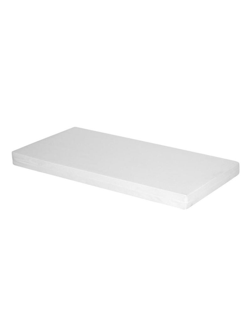 Matelas bébé Basic déhoussable - 60 cm x 120 cm x 8 cm Blanc - Kiabi