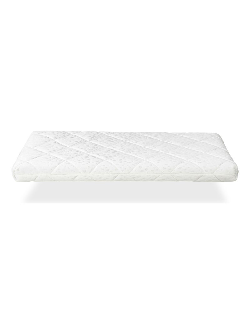 Matelas Bébé Berceau épaisseur 7 CM MINI BABY START - Noyau perforé et respirante Blanc - Kiabi