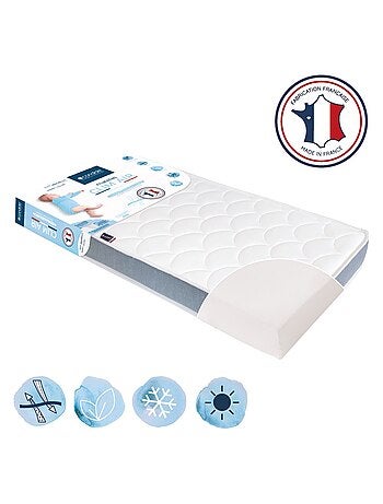 Matelas bébé Clim air - 70 cm x 140 cm x 12 cm