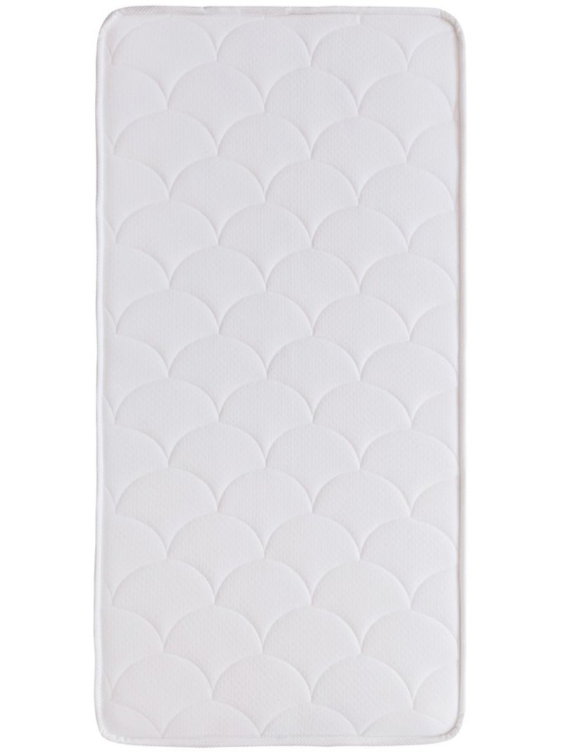 Matelas bébé Climatisé 1 face été - 1 face hiver Blanc - Kiabi
