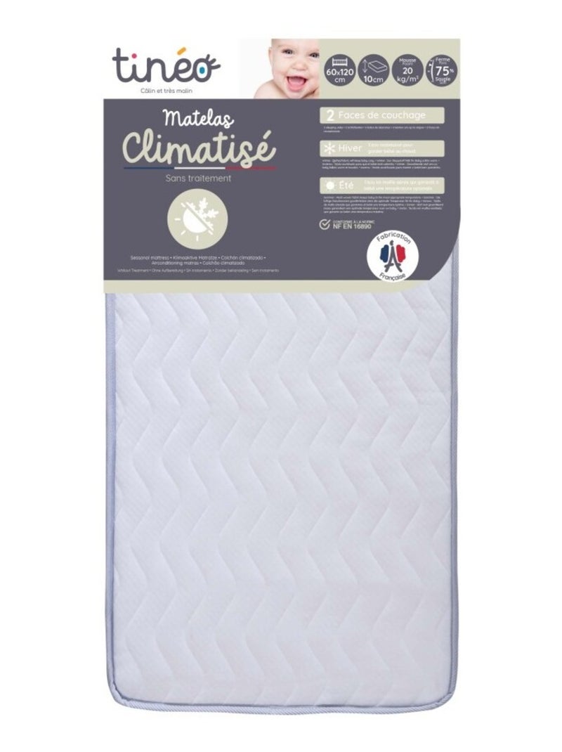 Matelas bébé Climatisé Blanc - Kiabi