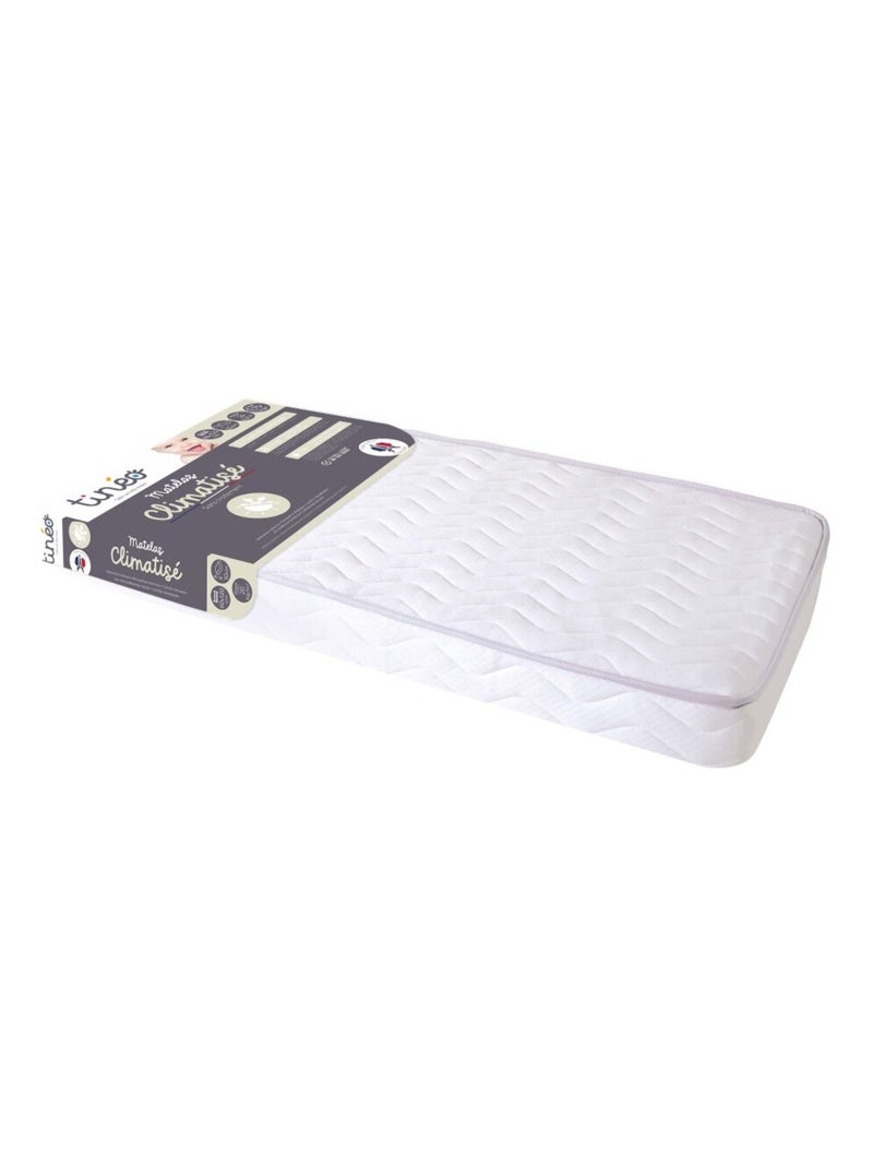 Matelas bébé Climatisé Blanc - Kiabi