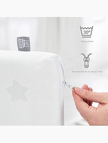 Matelas bébé climatisé et déhoussable 'Safe Asleep®' Air Balance Easy - ROBA