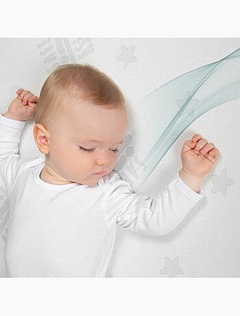 Matelas bébé climatisé et déhoussable 'Safe Asleep®' Air Balance Easy - ROBA