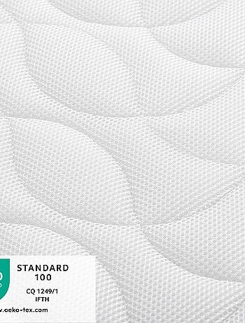 Matelas Bébé Confort+ | Circulation Parfaite de l'air | Confort | Déhoussable
