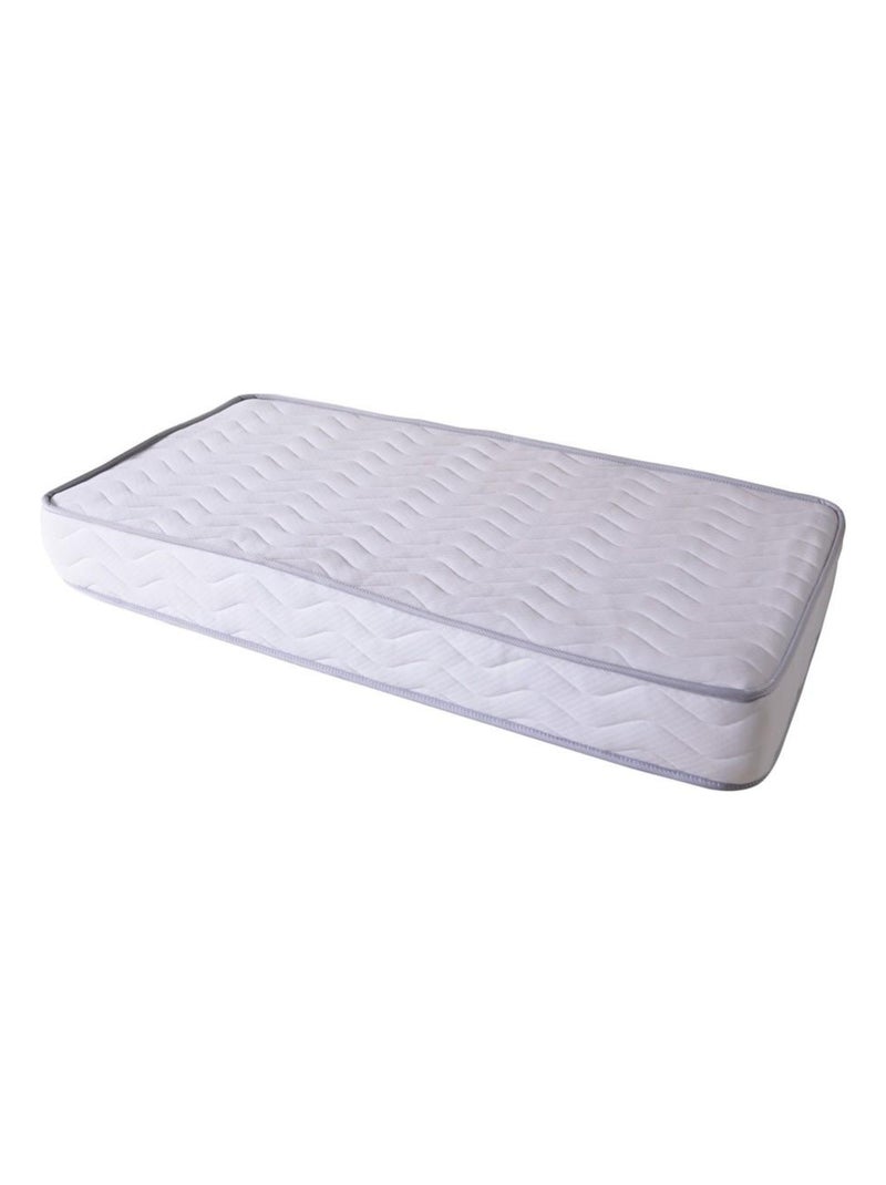 Matelas bébé Confort XXL - 60 cm x 120 cm x 15 cm Blanc - Kiabi