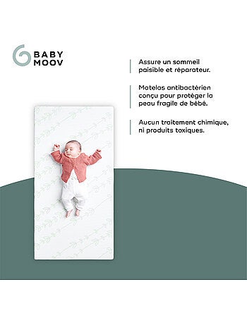 Matelas Bébé Cosy'Lite Antibactérien 60x120cm 'Babymoov'