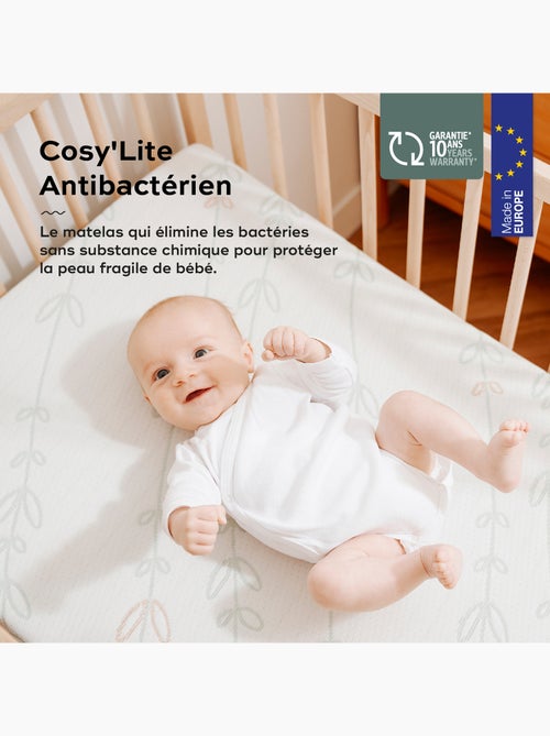 Matelas Bébé Cosy'Lite Antibactérien 60x120cm 'Babymoov' - Kiabi