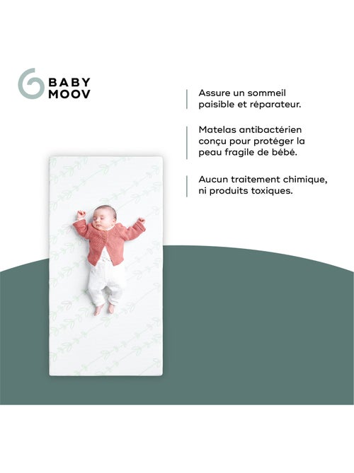 Matelas Bébé Cosy'Lite Antibactérien 70x140cm 'Babymoov' - Kiabi