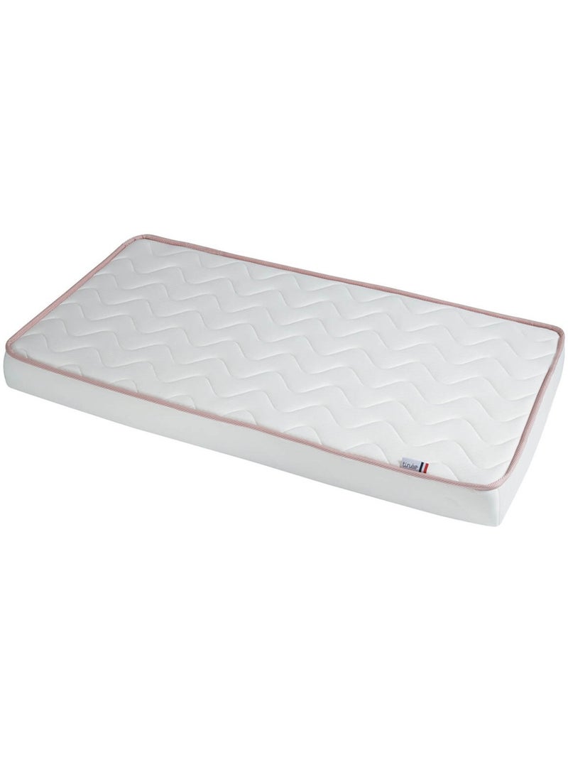 Matelas bébé Croissance sans traitement - 2 faces de couchage Blanc - Kiabi