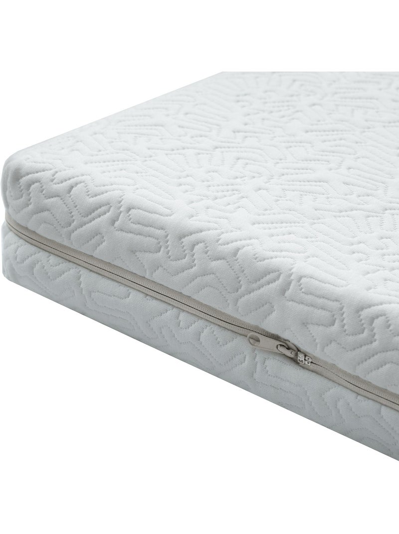 Matelas bébé déhoussable mousse 20 kg Fabriqué en France Beige - Kiabi