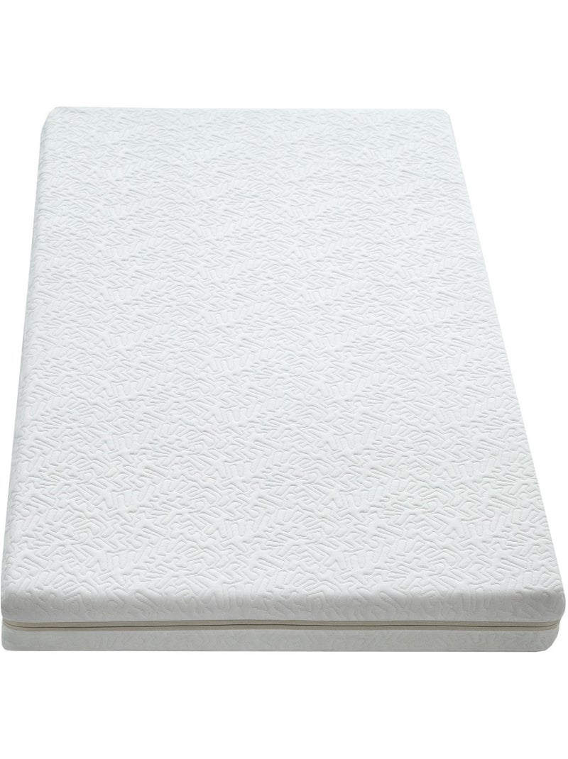 Matelas bébé déhoussable mousse 24 kg Fabriqué en France Blanc - Kiabi
