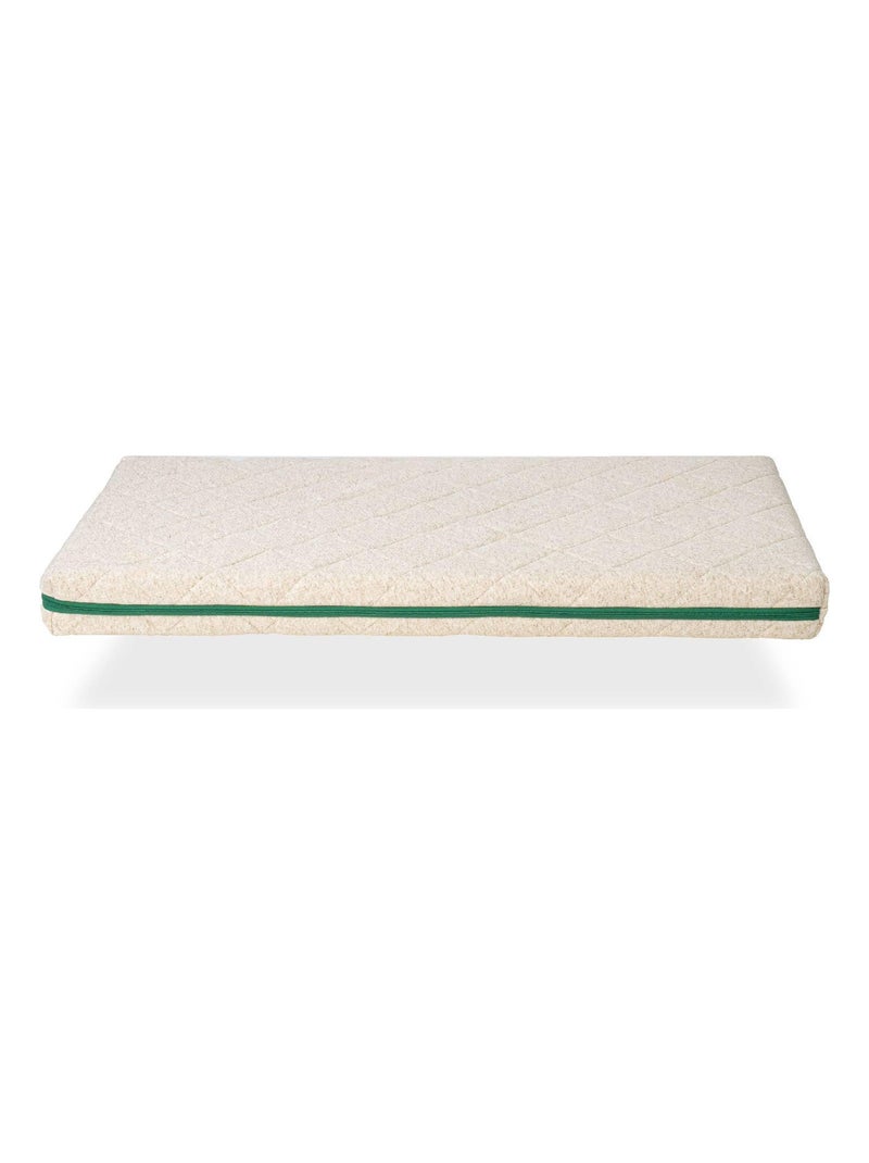 Matelas bebe  EKO BABY AIR Epaisseur 11 CM - Noyaux en mousse et Coco Naturel Marron clair - Kiabi