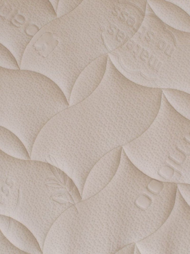 Matelas Bébé en Bambou Blanc - Kiabi