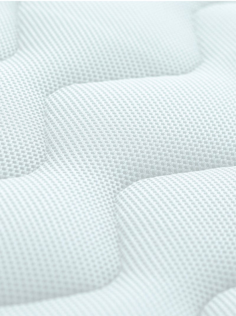 Matelas bébé Ergono Haute Résilience - Ultra respirant et ventilé - DODO Blanc - Kiabi
