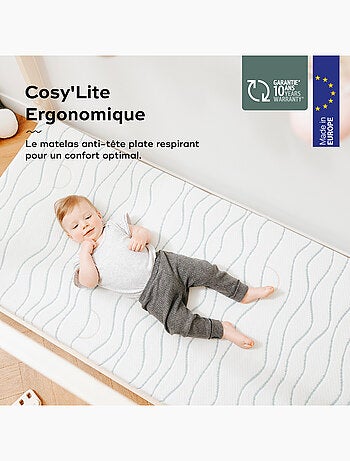 Matelas Bébé Ergonomique Cosy'Lite 70x140cm 'Babymoov'