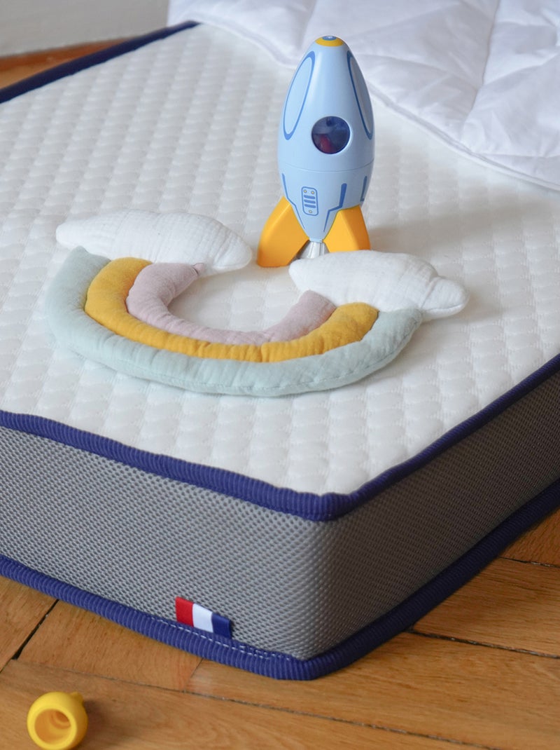 Matelas bébé Etapes évolutif - stature enfant - DEHOUSSABLE - DODO Blanc - Kiabi