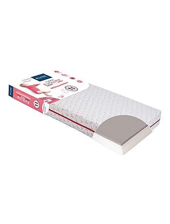 Matelas bébé Évolutif déhoussable - 70cm x 140cm x 12cm
