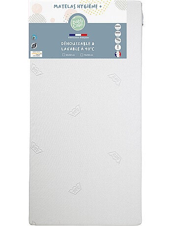 Matelas bébé Hygiène Plus déhoussable