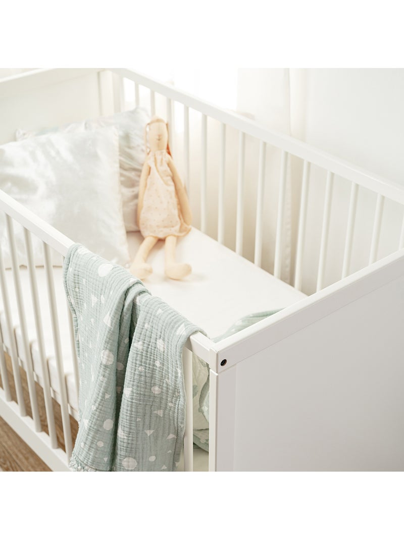 Matelas bébé Hygiène Plus déhoussable Blanc - Kiabi