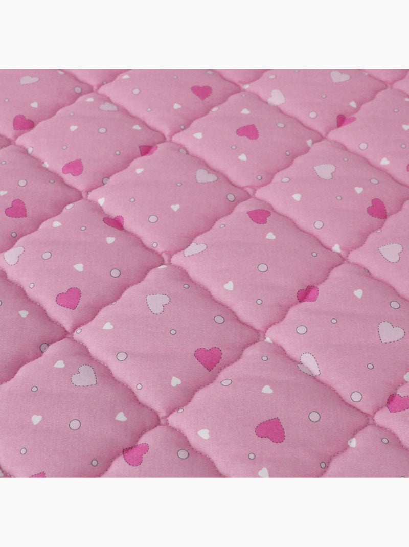 Matelas bébé hypoallergénique en mousse ferme, confort et sécurité Couleur - Rose, - 60 x 120 cm Rose - Kiabi