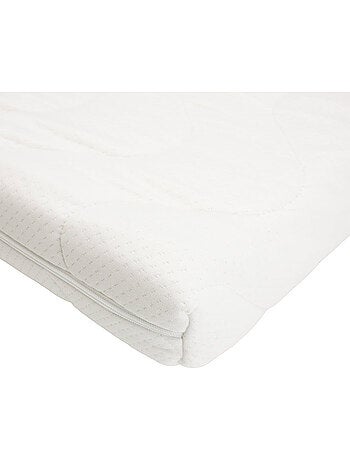 Matelas bébé maxi confort matelassé et déhoussable babycalin - épaisseur 10cm