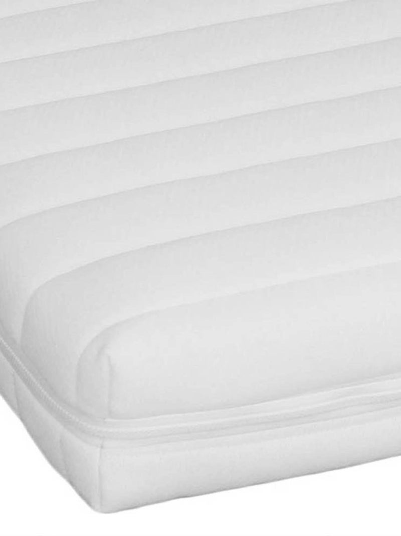 Matelas Bébé mémoire de forme Déhoussable & Lavable Fabriqué en France Blanc - Kiabi