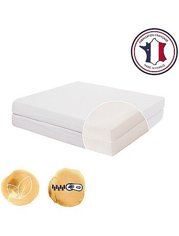 Matelas bébé pliant 2 parties 60x120cm Essentiel