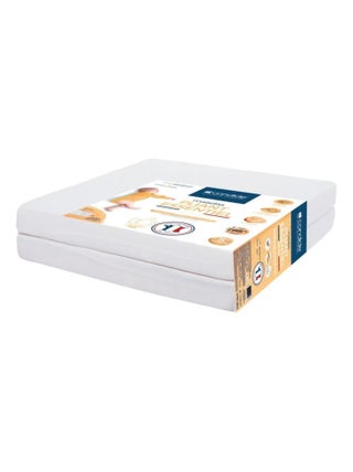 Matelas Bébé Pliant 2 Parties Essentiel - 60 cm x 120 cm x 7 cm