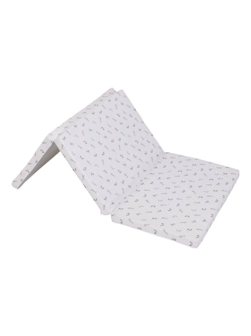 Matelas bébé pliant 3 parties 60x120 cm - Lapins - Kiabi