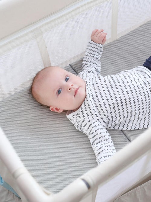 Matelas bébé pliant + sac de transport - Respirant et déhoussable 'Roba safe asleep' - Kiabi