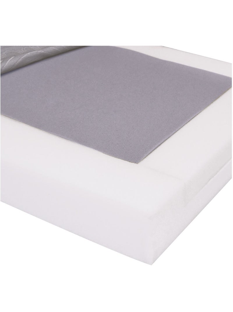Matelas bébé Résilience ferme et équilibré déhoussable 360° Gris foncé - Kiabi