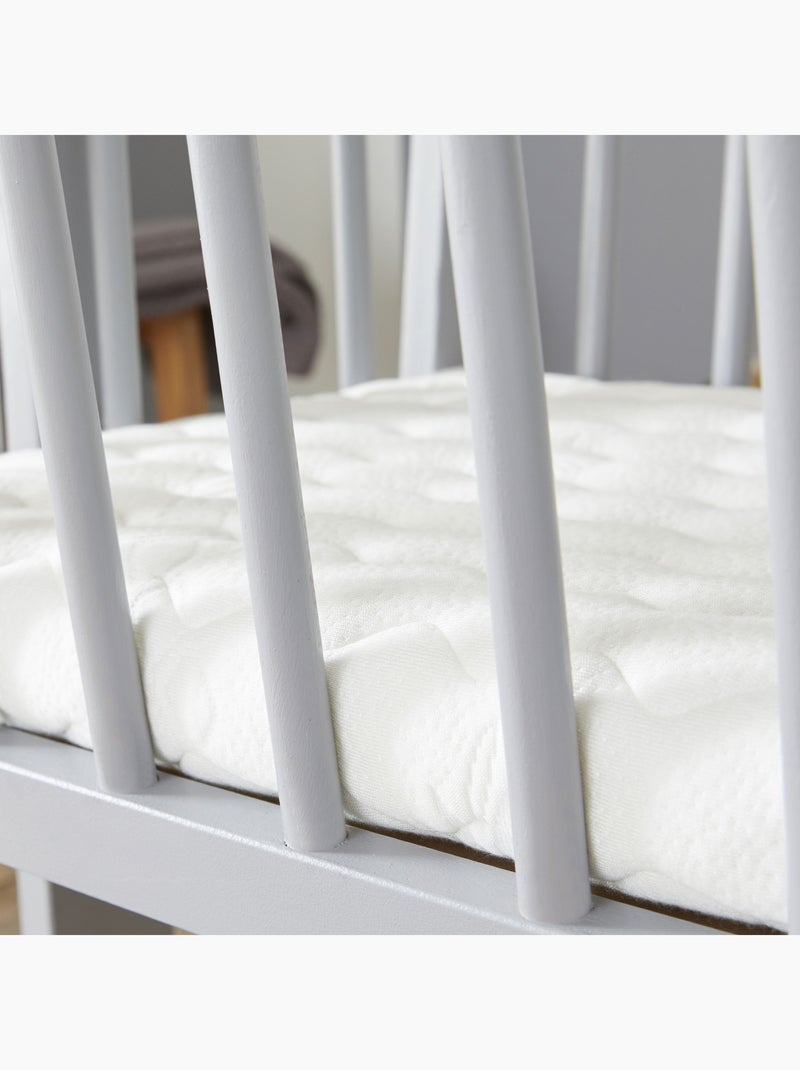 Matelas Berceau Bamboo - 80x40 cm | Viscose au Toucher Ultra Doux| Déhoussable | Oeko-Tex® Blanc - Kiabi