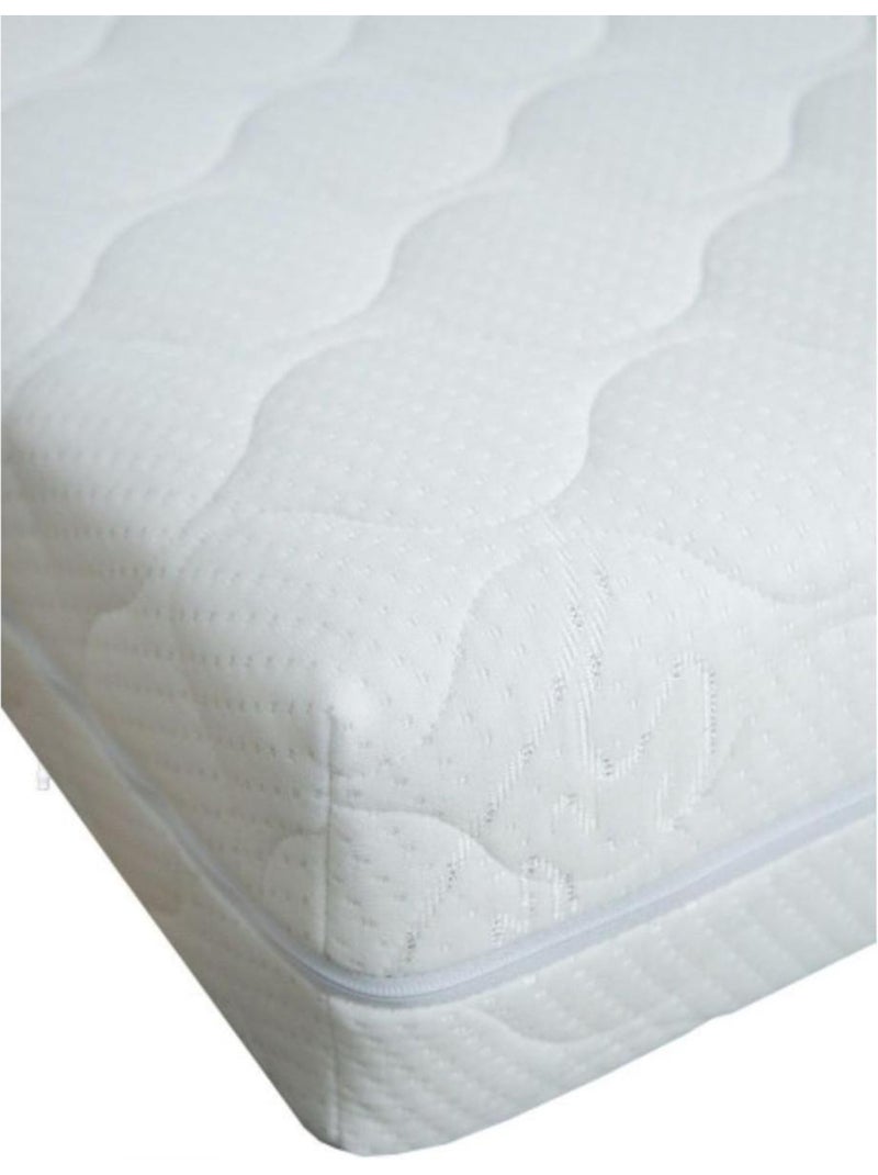 Matelas climatisé 100x70x8cm pour lit contour électra Blanc - Kiabi