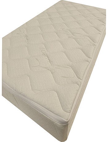 Matelas climatisé en fibre thermoformé pour lit bébé 60x120 x11cm