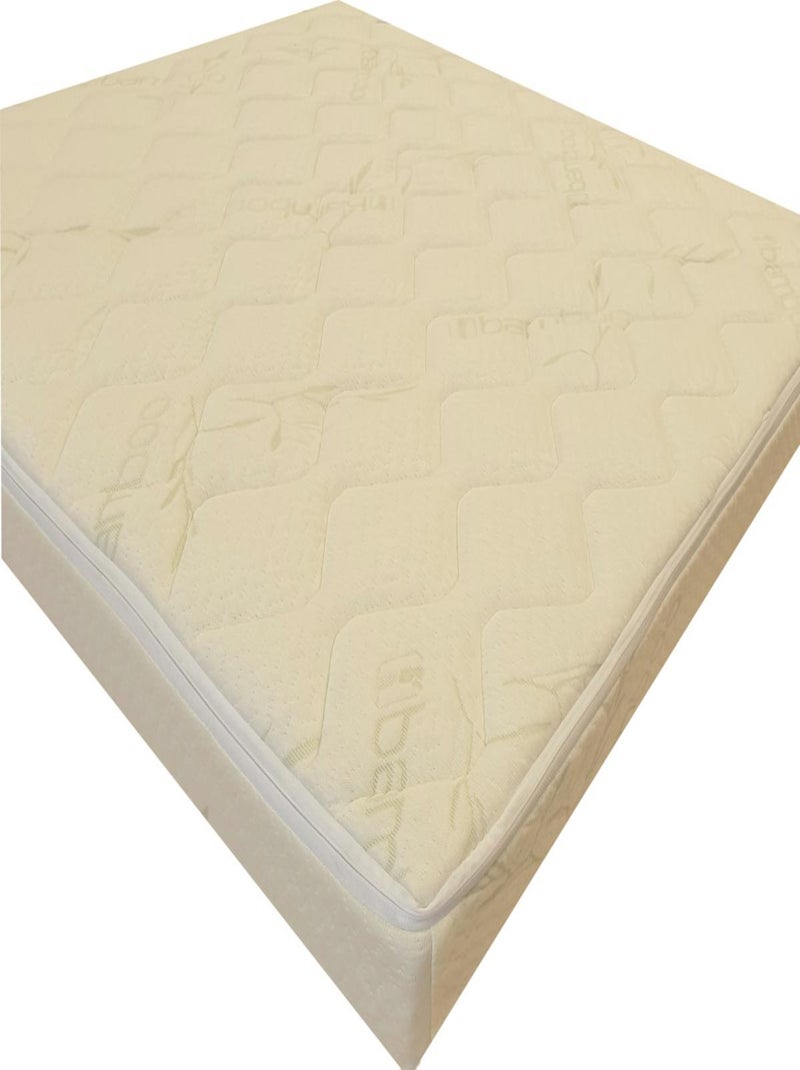 Matelas climatisé pour parc lit bébé 95x95x5 cm Blanc - Kiabi