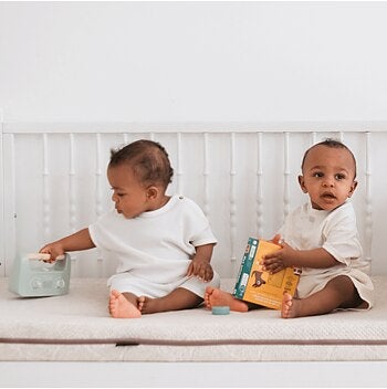 Matelas coco 60x120cm déhoussable à 360°