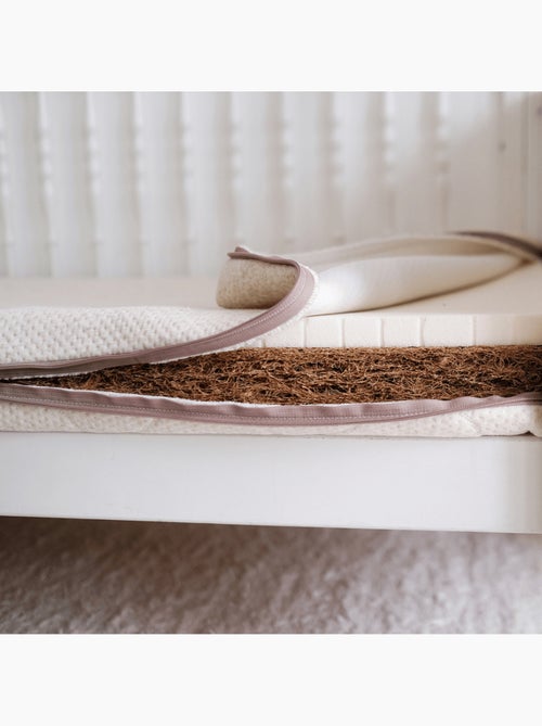 Matelas coco 70x140cm déhoussable à 360° - Kiabi