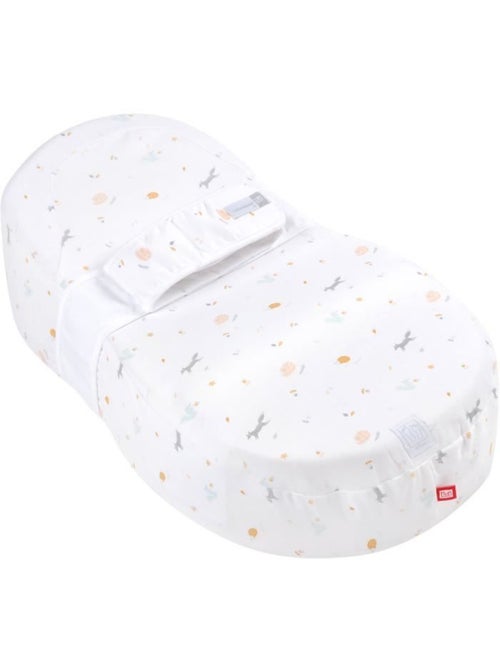 Matelas cocon ergonomique - red castle - cocoonababy - drap happy fox - Kiabi