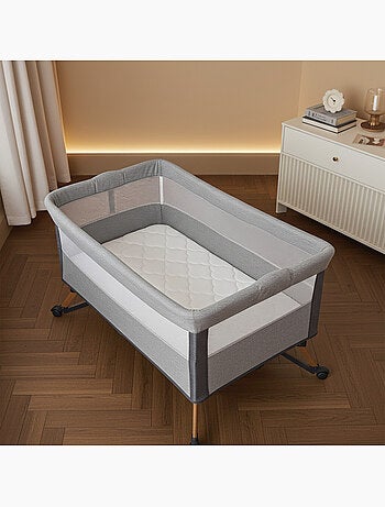 Matelas Cododo Bébé - Housse en Viscose de Bamboo - Sans Traitement - Déhoussable - Oekotex
