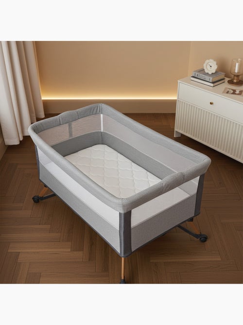 Matelas Cododo Bébé - Housse en Viscose de Bamboo - Sans Traitement - Déhoussable - Oekotex - Kiabi