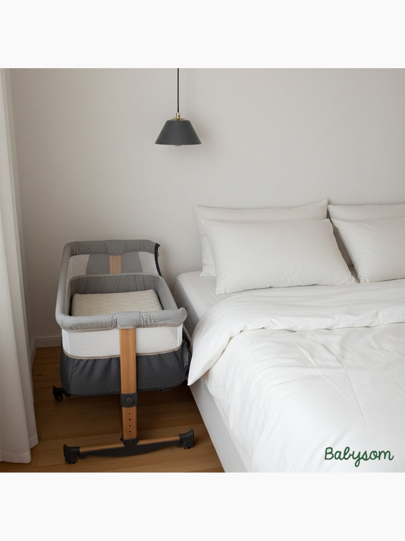 Matelas Cododo Bébé - Housse en Viscose de Bamboo - Sans Traitement - Déhoussable - Oekotex Blanc - Kiabi